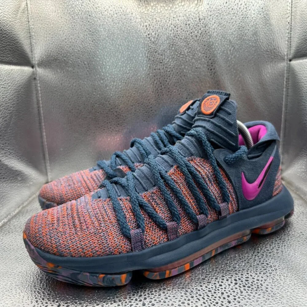 Size 8 Nike KD 10 X All Star Mens Multicolor Sneakers Athletic‎ Shoes 897817-400